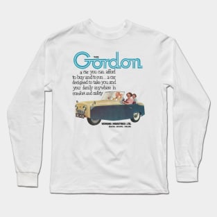 GORDON THREE WHEELER - advert Long Sleeve T-Shirt